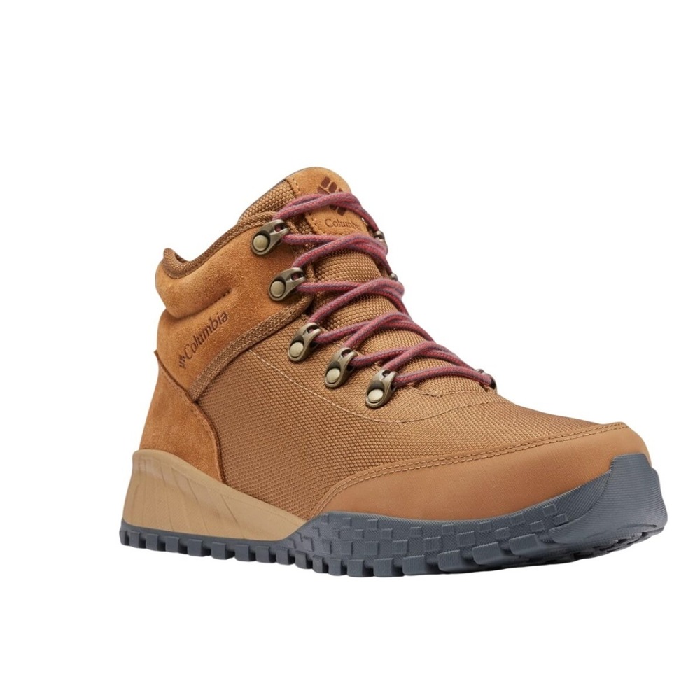 Columbia Trailstorm Mid Waterproof Hiking Boots Mens 9.5‎ Brown BM9774-286 NWOB
